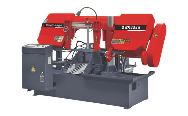 寮步镇GWK4240数控双柱卧式带锯床