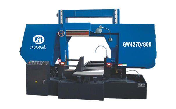 寮步镇GW4270/800双柱龙门卧式带锯床